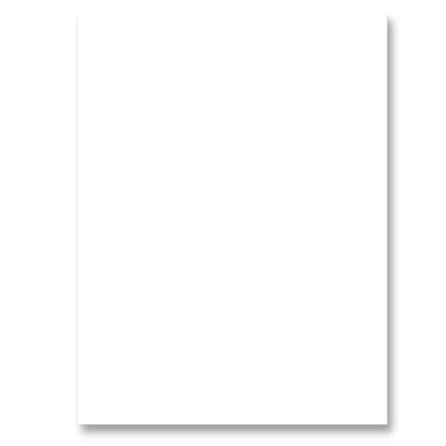 Nature Saver Construction Paper, Smooth Texture, 9"x12", Bright White