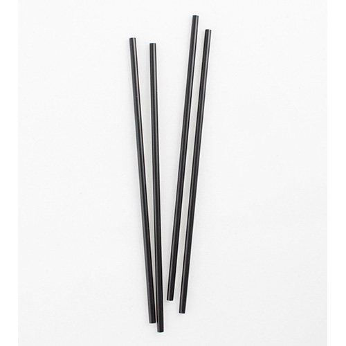 Netchoice 5" Black Unwrapped Stirrer, Case of 10,000