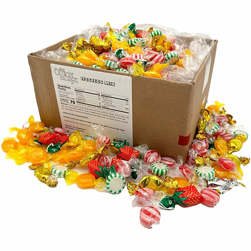 Office Snax Individually Wrapped Candy Assortments, Assorted Flavors, 5 lb Box