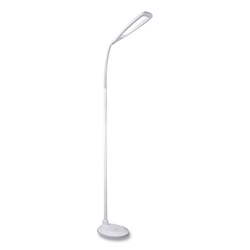 OttLite Wellness Series Flex LED Floor Lamp, 49" to 71" High, White