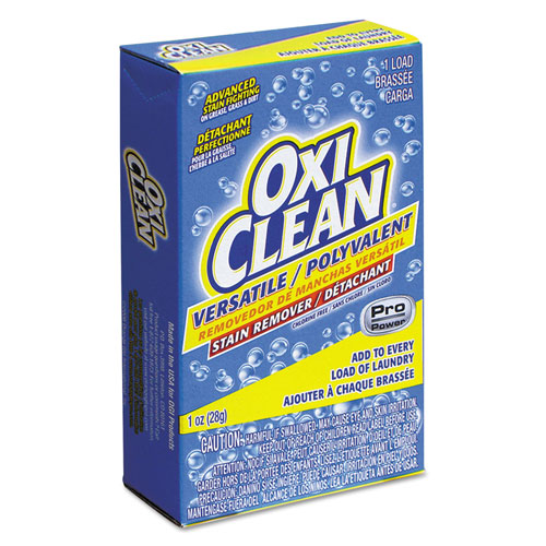 OxiClean® Versatile Stain Remover Coin-Vend-Box, 1-Load, 1oz Box, 156/Carton