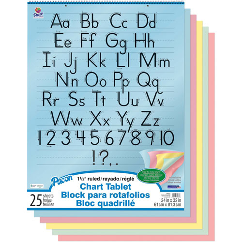 Pacon Colored Chart Tablets
