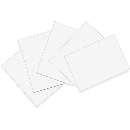 Pacon Index Cards, Unruled, 4" x 6", 100/PK, White