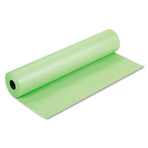 Pacon Rainbow Duo-Finish Colored Kraft Paper, 35lb, 36" x 1000ft, Lite Green