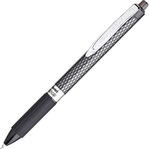 Pentel Oh! Gel K497A Gel Pen, Medium, Black Ink