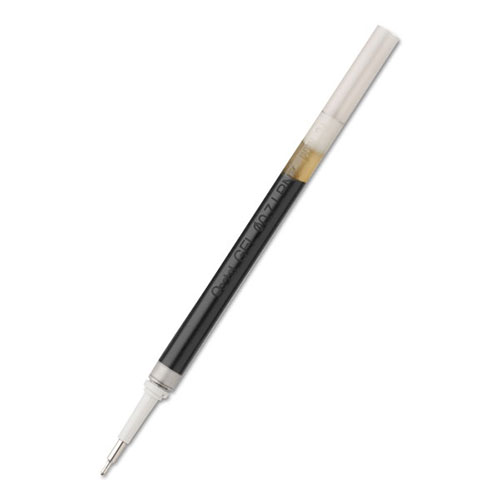 Pentel Refill for Pentel EnerGel Retractable Liquid Gel Pens, Needle Tip, Medium Point, Black Ink