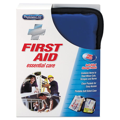Physicians Care Soft-Sided First Aid Kit for up to 25 People, 195 Pieces/Kit