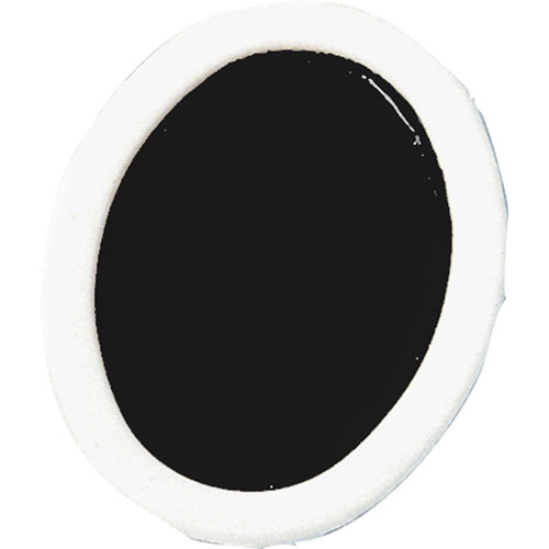 Prang Watercolor Refills,Oval-Pan,Semi-Moist,12/Dz,Black