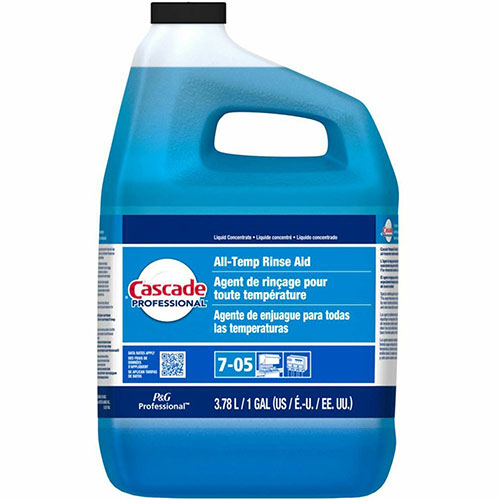 Procter & Gamble All-Temp Rinse Aid, Concentrate Liquid, 128 fl oz (4 quart), 2/Carton