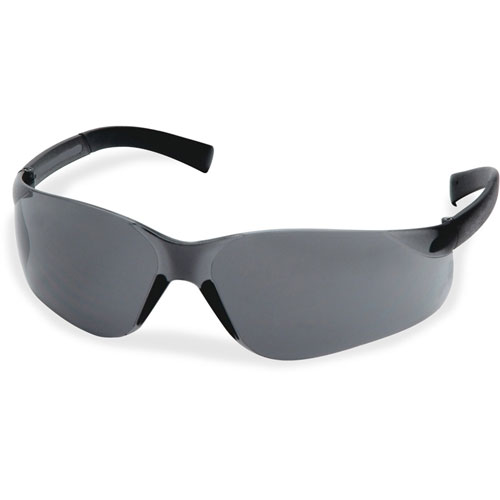 ProGuard Gray Lens Safety Glasses with Rubber Temple Tips, 821 FIT Style Series, 12/Carton