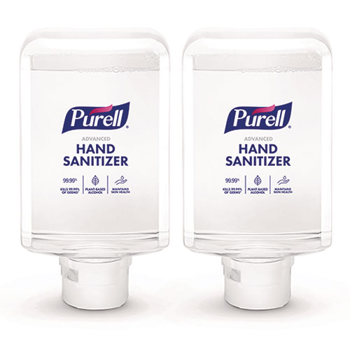 Purell Advanced Hand Sanitizer Foam, For ES10 Automatic Dispenser, 1,200 mL Refill, Citrus Scent, 2/Carton