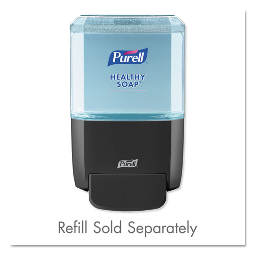 Purell ES4 Soap Push-Style Dispenser, 1200 mL, 4.88" x 8.8" x 11.38", Graphite