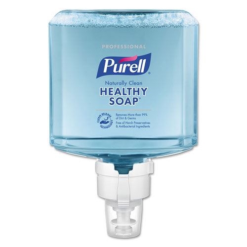 Purell Professional HEALTHY SOAP Naturally Clean Foam ES8 Refill, Citrus, 1200 mL, 2/Carton