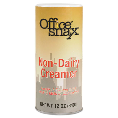 Ragold/Office Snax Reclosable Canister of Powder Non-Dairy Creamer, 12oz