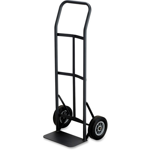 Safco Black Hand Truck with 400 lb. Capacity, 19 1/2" x 14 1/2" x 45 1/2"