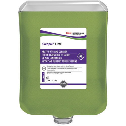 SC Johnson Professional® Dispenser Refill Hand Soap Cartridge, Lime Scent, 1.1 gal (4 L), 4/Carton