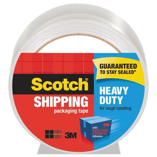Scotch™ 3850 Heavy-Duty Packaging Tape, 3" Core, 1.88" x 54.6 yds, Clear