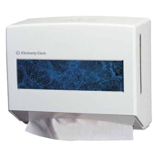 Scott® Scottfold Compact Towel Dispenser, 13 3/10 x 13 1/2 x 10, Pearl White