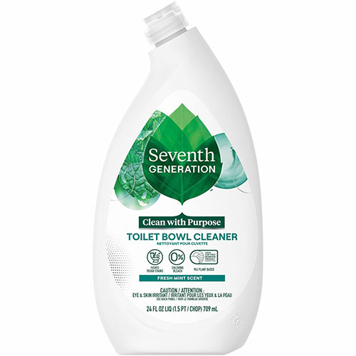 Seventh Generation Emerald/Fir Toilet Bowl Cleaner, 24 oz (1.50 lb), Emerald Cypress & Fir Scent, White, Green