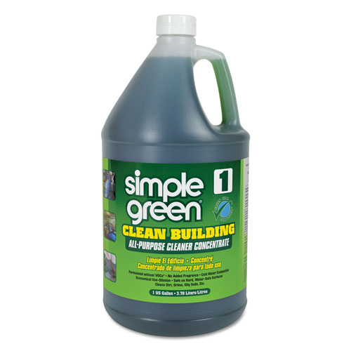 Simple Green Clean Building All-Purpose Cleaner Concentrate, 1gal Bottle