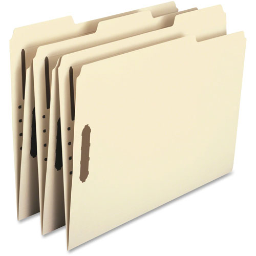 Smead Fastener Folder, Ltr, 1/3Cut, 3/4" Exp, 18pt, 50/BX, MLA
