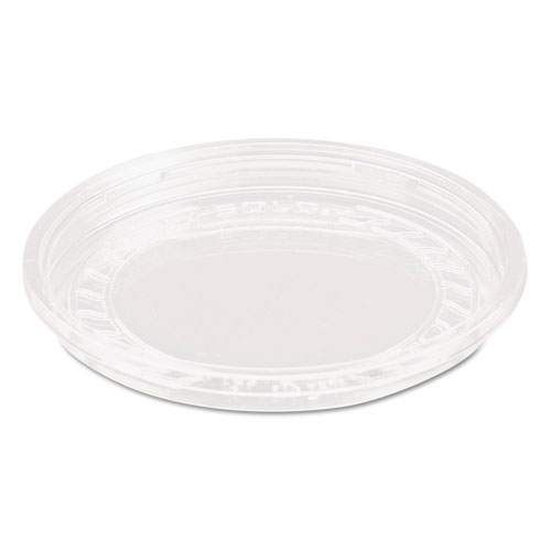 Solo Bare Eco-Forward RPET Deli Container Lids, 8oz, Clear, 50/Pack, 10 Packs/Carton