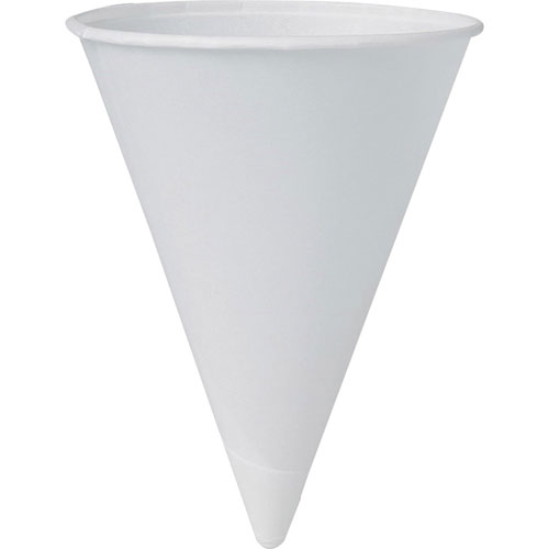 Solo Paper Cone Water Cups, 4.25oz