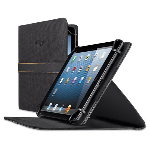 Solo Urban Universal Tablet Case, Fits 5.5" up to 8.5" Tablets, Black
