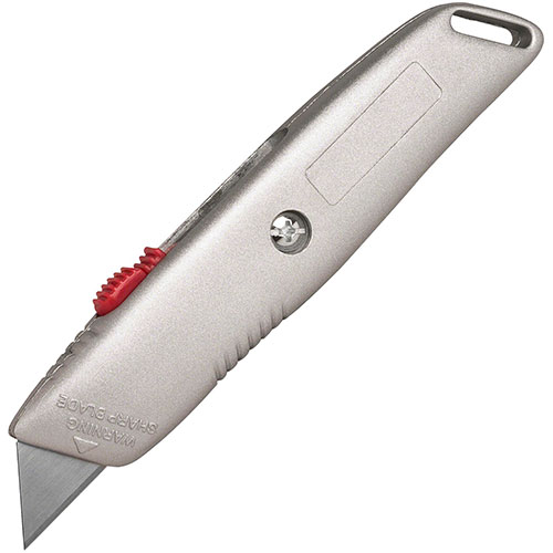 Sparco Retractable Utility Knife, 3 Positions, 6"