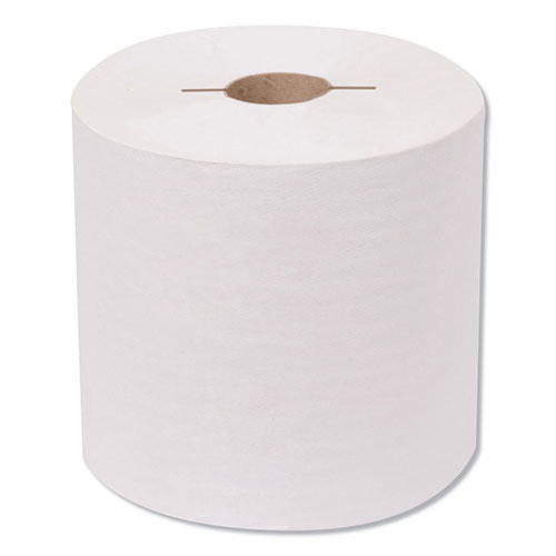 Tork Premium Hand Towel Roll, Notched, 1-Ply, 7.5" x 600 ft, White, 720/Roll, 6 Rolls/Carton