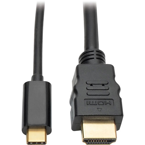 Tripp Lite USB Type C to HDMI Cable, 6 ft, Black