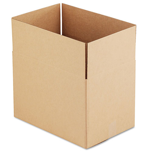 Universal Fixed-Depth Corrugated Shipping Boxes, Regular Slotted Container (RSC), 12" x 18" x 12", Brown Kraft, 25/Bundle