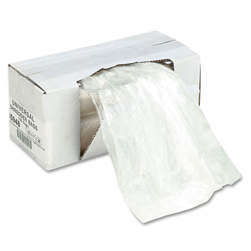 Universal High-Density Shredder Bags, 25-33 gal Capacity, 100/Box