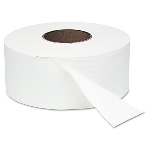 Windsoft Jumbo Roll Bath Tissue, Septic Safe, 2 Ply, White, 3.4" x 1000 ft, 12 Rolls/Carton