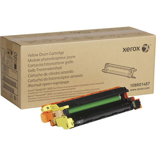 Xerox 108R01487 Drum Unit, 40000 Page-Yield, Yellow