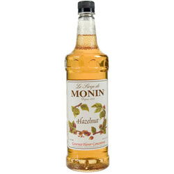 Monin Hazelnut Drink Syrup, 1 Liter