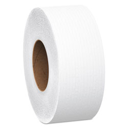 Scott® Essential JRT Jumbo Roll Bathroom Tissue, Septic Safe, 2-Ply, White, 1000 ft, 4 Rolls/Carton
