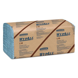 WypAll* L10 Windshield Wipers, Banded, 2-Ply, 9.3 x 10.25, 240/Carton