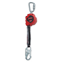 Capital Safety Rebel™ Self Retracting Lifeline, 11 ft, Snap Hook/Self-Locking Carabiner, 310 lb