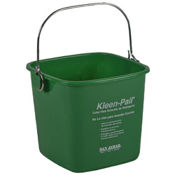 San Jamar Kleen-Pail® Green 3 qt