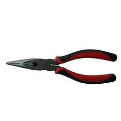 Anchor Solid Joint Long Nose Pliers, Drop Forged Steel, 8 in