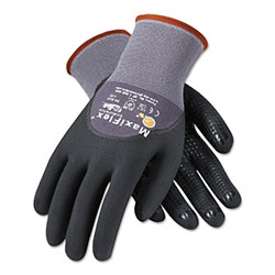 PIP MaxiFlex Endurance Gloves, X-Large, Black/Gray, Palm, Finger and Knuckle Coated