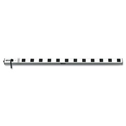 Tripp Lite Vertical Power Strip, 12 Outlets, 15 ft. Cord, 36 in Length