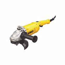 Dewalt Tools 4HP Large Angle Grinders, 7 in Dia, 15 A, 8,500 rpm, Trigger