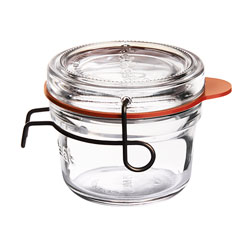 Bauscher Hepp Luigi Bormioli Lock-Eat 4.25 oz Food Jar
