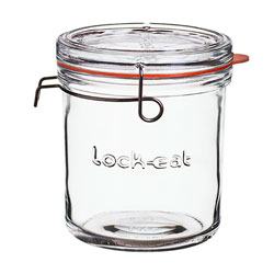 Bauscher Hepp Luigi Bormioli Lock-Eat 25.25 oz Food Jar XL