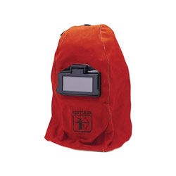 Jackson Safety® WH20 860P Leather Welding Helmet, SH10, Red, 860P, Lift Front, 2 in x 4-1/4 in