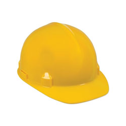 Jackson Safety® SC-6 Hard Hat, 4-point Ratchet, Front Brim, Yellow