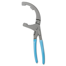 Channellock Oil Filter/PVC Plier, Curved Jaw, 9 in Long