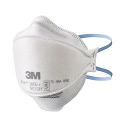 3M Aura™ Series N95 Particulate Disposable Respirator, 9205+, Non-Oil Based Particles, 440 EA/CA